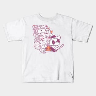 Taropan: Lets around the halloween world Kids T-Shirt